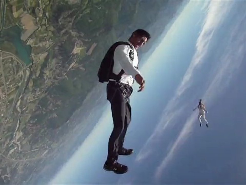 LARGO WINCH II - making-of Chute Libre