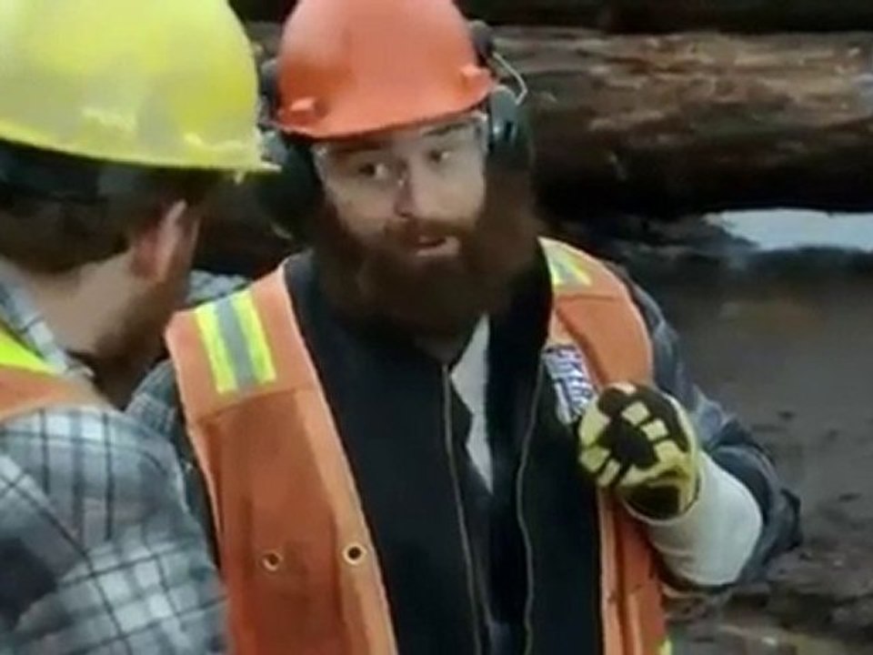 SNICKERS Logging 2011 Super Bowl XLV Commercial Ad