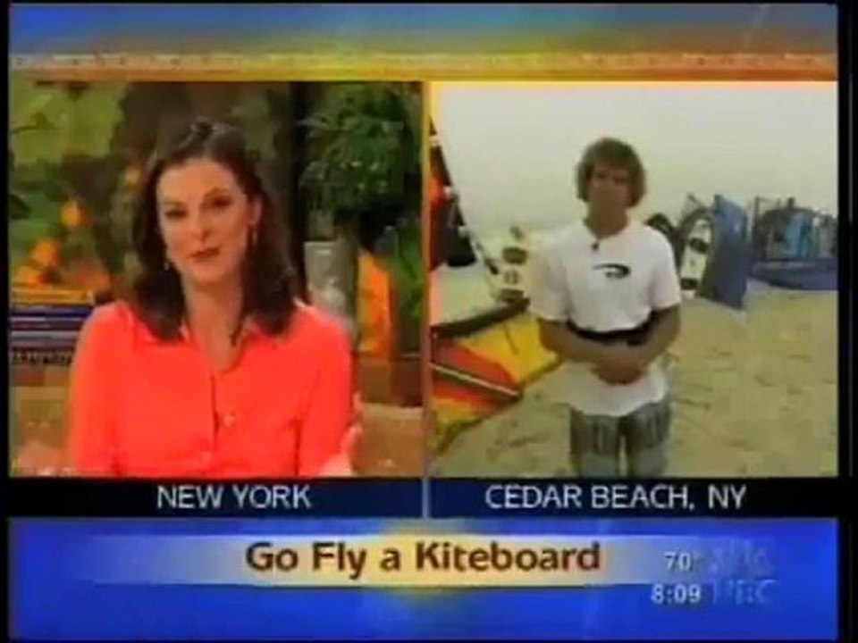 REAL Kiteboarding on NBC's Today show