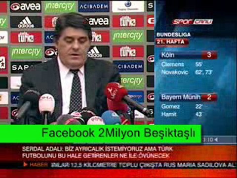 Serdal Adalı'dan Beşiktaş 'ın Emeğine Yazık Edenlere Cevap