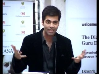 Karan unveils Dutt's DIALOGUE OF PYAASA