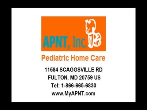Maryland Pediatric Home Care APNT Inc. 1-866-665-6830