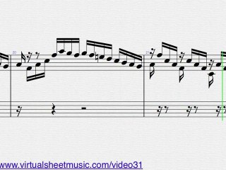 Carl Phillip Emanuel Bach's, Solfeggietto solo piano sheet m