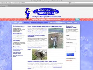 Drainage systems North Shore