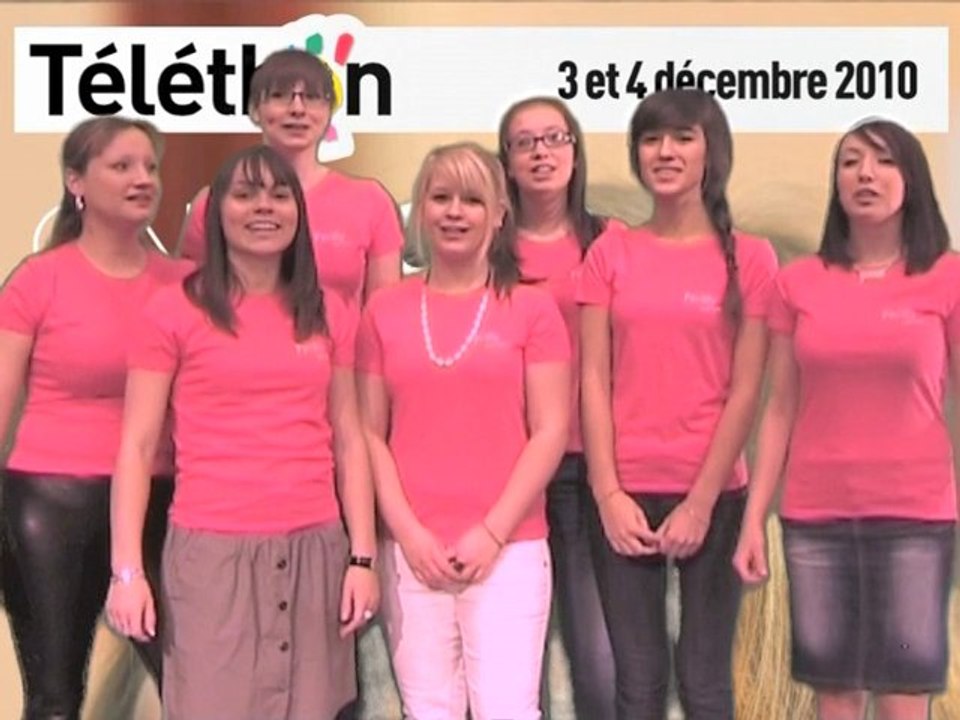 Séquence Téléthon - Miss Pavilly 2011