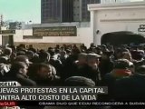 Protestas en Argelia por el alto costo de vida