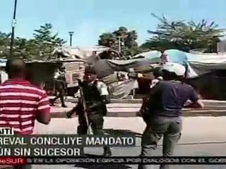 Vacío de poder en Haití:manifestantes exigen la salida del presidente René Preval