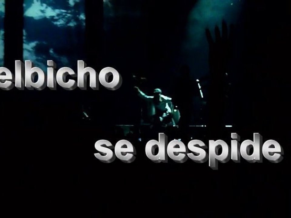 "♪ elbicho se despide ♫" part 1 * (Madrid * 03.09.2010)