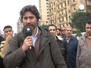 Humour emerges amid Egypt protests