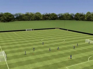 Soccer drill - Passing star soccer