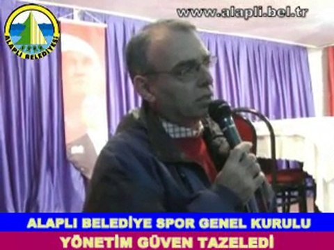 ALAPLI BELEDİYE SPOR GENEL KURULU