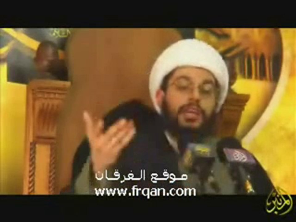 الخبيث الشيعي ياسر الحبيب يشتم الرافضي الآخر حسن الصفار