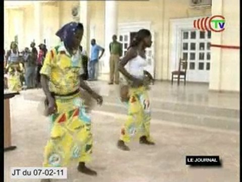 Réception des ouvrages du département de la Cuvette