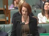 Gillard sheds tears for flood victims