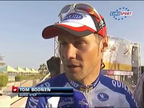 Katar Bisiklet Turu: Birinci etabın galibi Boonen