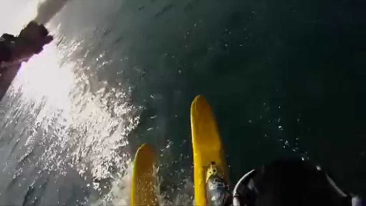 Wave Skiing : Chuck Patterson at JAWS