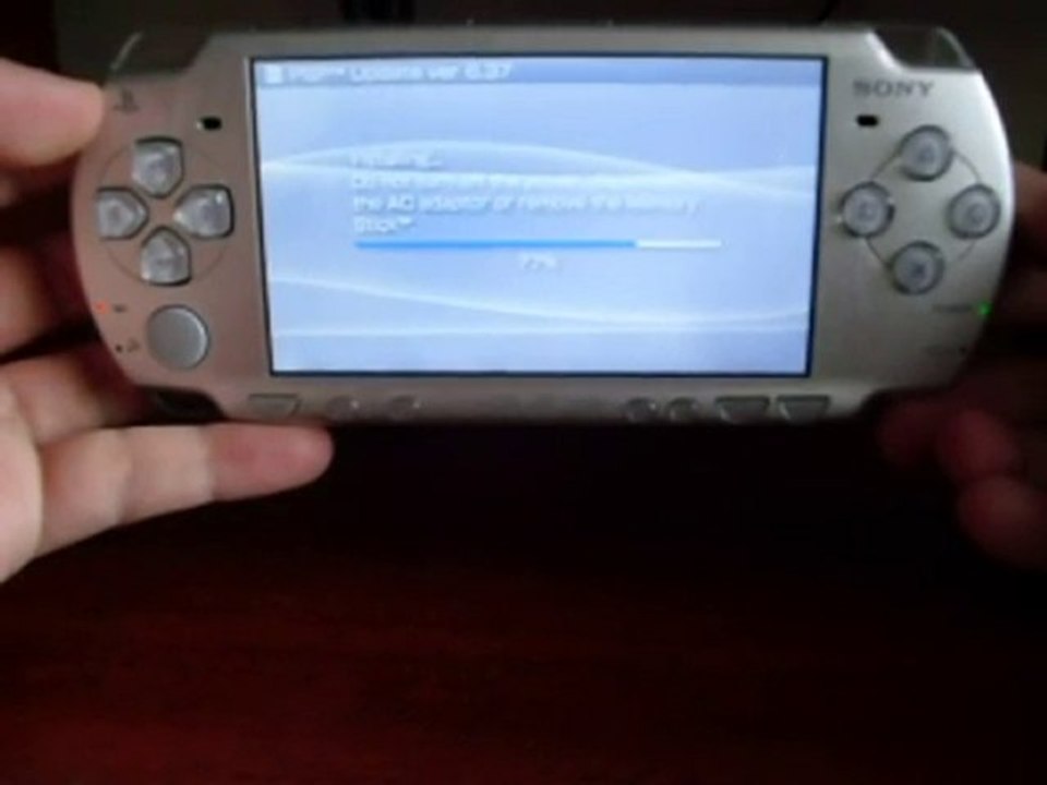 How to upgrade your PSP to firmware 6.37