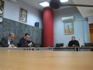 Fr. Dimitri's Master's Thesis Denfense (In Greek)