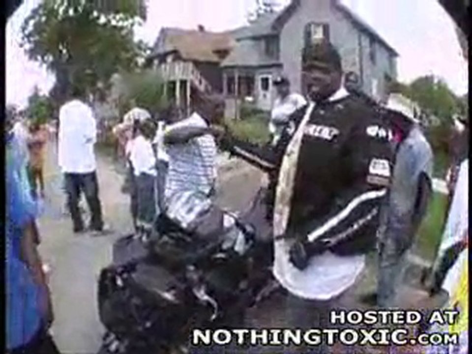 Extreme Motorcycle Crash