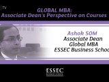 Global MBA program: perpective on courses - ESSEC