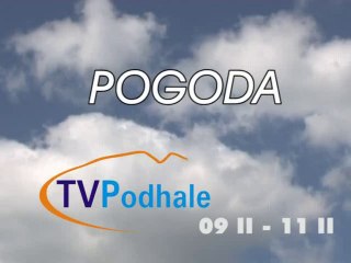 Prognoza pogody 09 - 11 II 2011