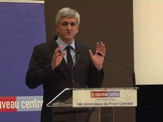 Discours d'Hervé Morin - Convention sur l'école