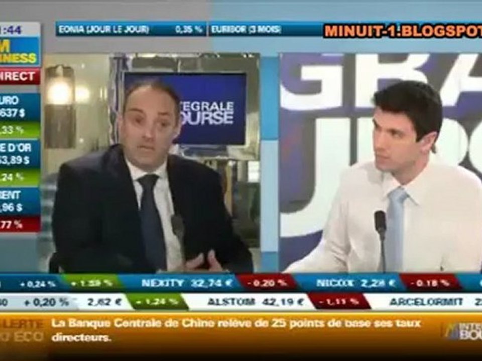 Olivier Delamarche BFM Business 8/02/2011 - 8 février 2011