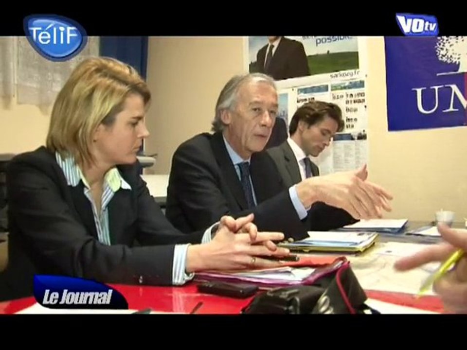 Cantonales : l'UMP fait le plein d'optimisme ‎(Cergy)