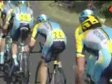 Stage 4: Astana's Final 6km - Team Time Trial (TTT) 39 km - Montpellier - Tour de France 2009