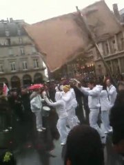 Manif anti-loppsi 2 batucada