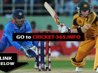 India vs Australia Live Streaming World Cup 2011 Warm Up