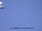 UFO Video Filmed Over Mexico City 10-Feb-2011