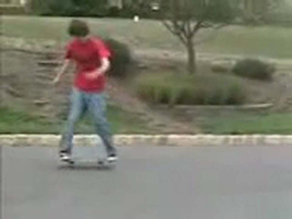 Dancing on a skateboard