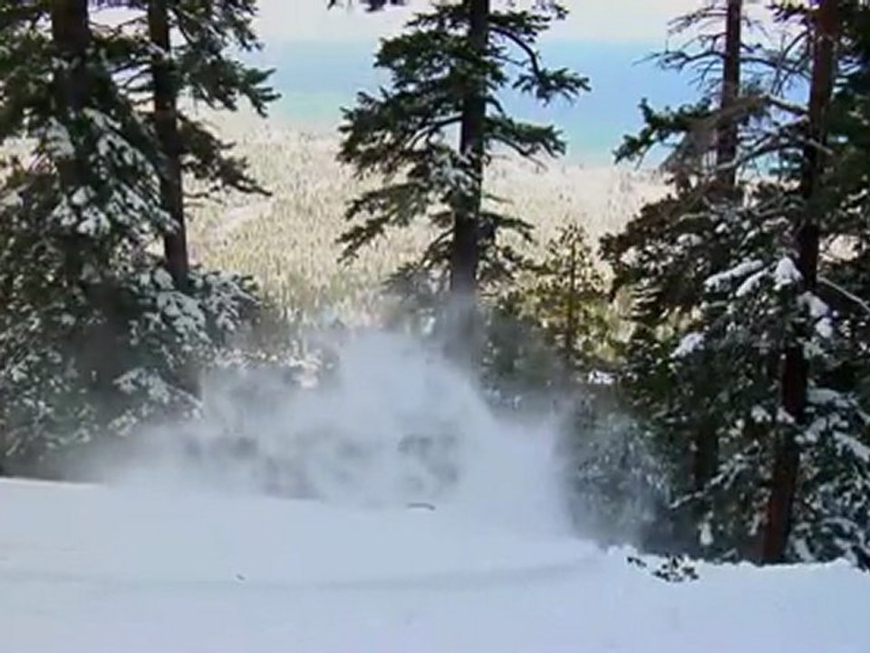 Dumping freshies at Heavenly