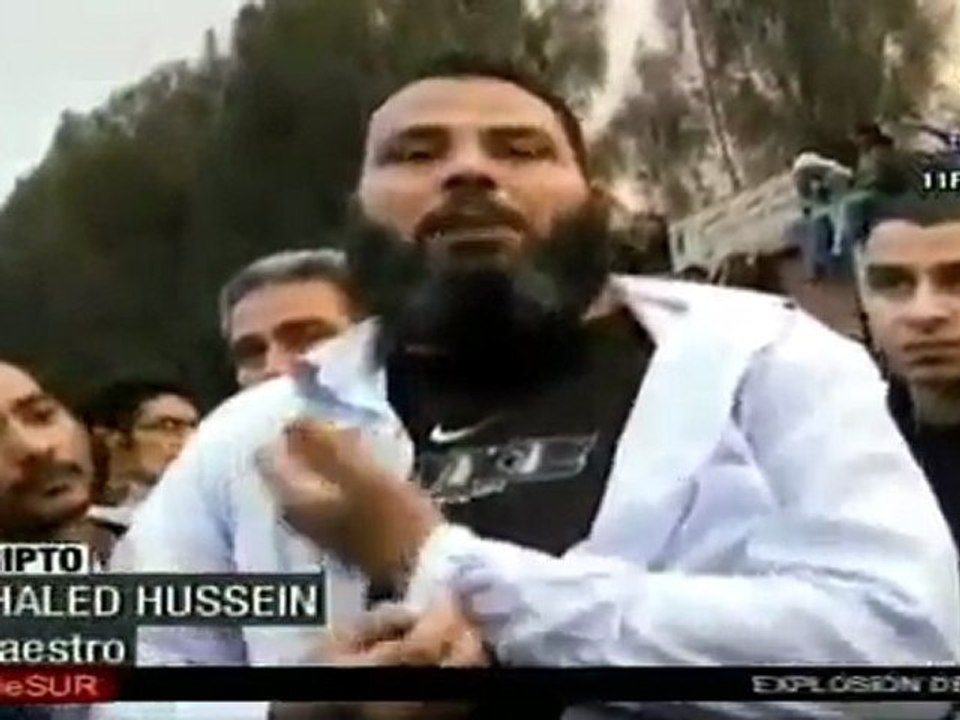 Egipcios marchan al Palacio de Gobierno para exigir renuncia de Mubarak