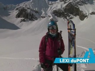 First Ascent - Lexi duPont skis Alaska