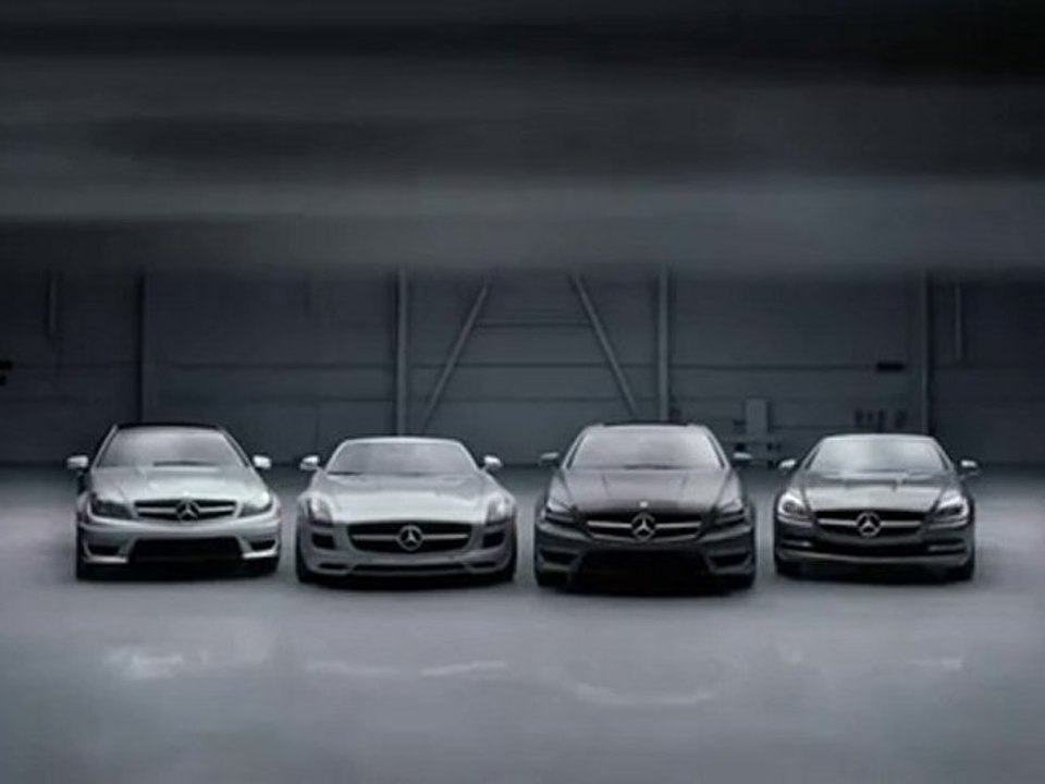 Mercedes-Benz Shows New C-Class Coupe and SLS AMG Roadster
