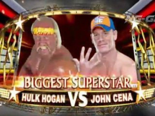 WWE All Stars John Cena vs Hulk Hogan