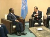 Rencontre avec Ban Ki-Moon
