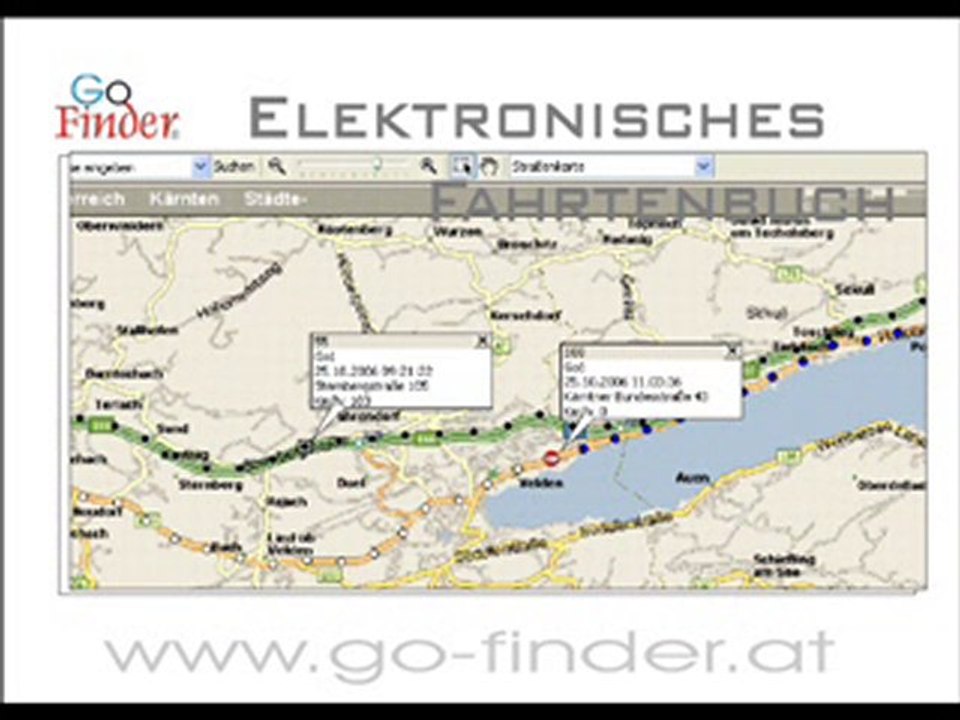 elektronisches GPS Fahrtenbuch mit Fahrzeugortung