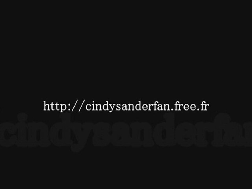 Cindy Sander Les mots d'Amour