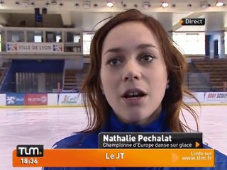 Patinage: Péchalat-Bourzat, de Lyon à Moscou