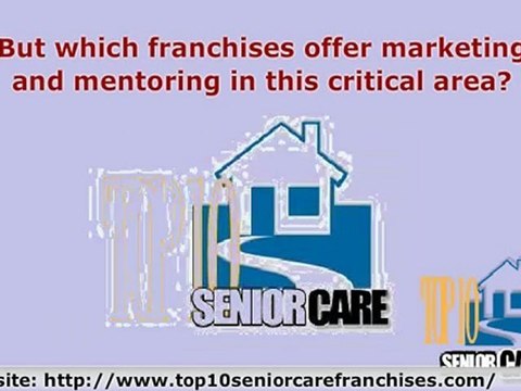 Senior care franchises offer superior marketing plans