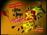 Publicité Le Bâton De Berger A Picorer Justin Bridou 1998