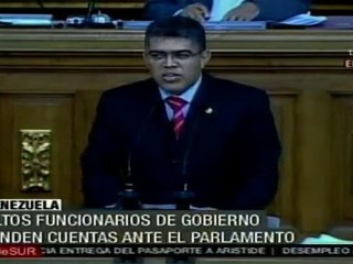 Venezuela impulsa democratización de medios, afirma Jaua al rendir cuentas