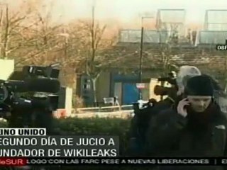Segundo día de Juicio contra Assange en Reino Unido