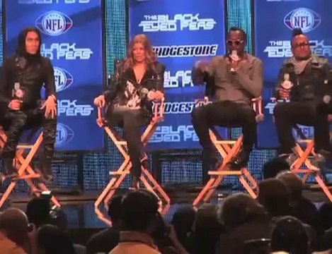 The Black Eyed Peas Super Bowl Press Conference