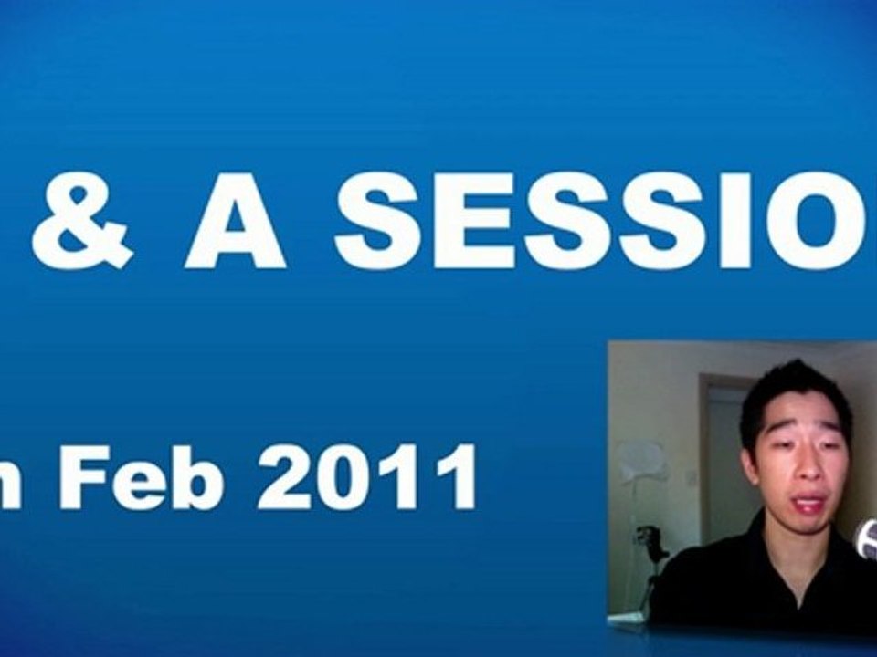 Q&A Session #16 - February 9th, 2011
