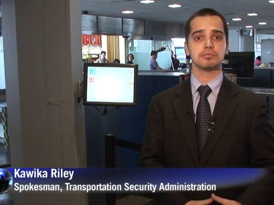 US tests new airport screening