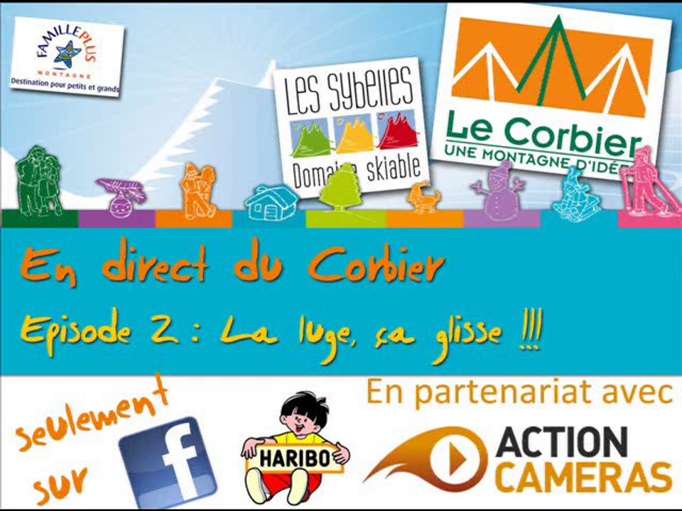 "En direct du Corbier" Episode 2 : La luge, ça glisse...